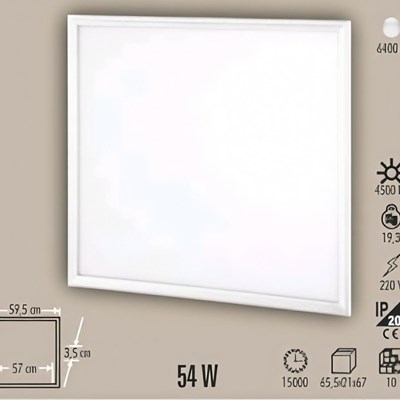 CATA 60*60 BACKLIGHT 54 W ( 10 ADET )