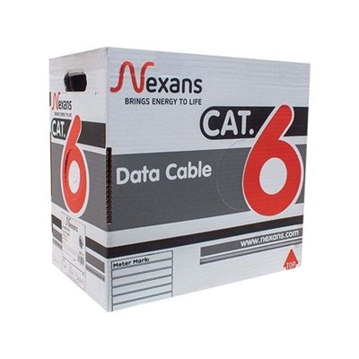 Nexans CAT6 HalogenFree ( YANMAZ ) (Bakır) 305 MT