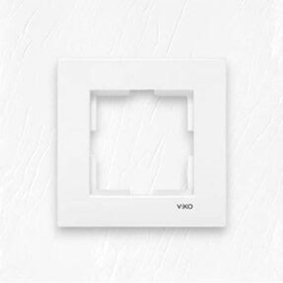 viko karre beyaz tekli çerçeve ( 24 adet )
