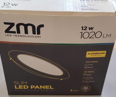 ZMR 12W LED Panel (10 Adet)