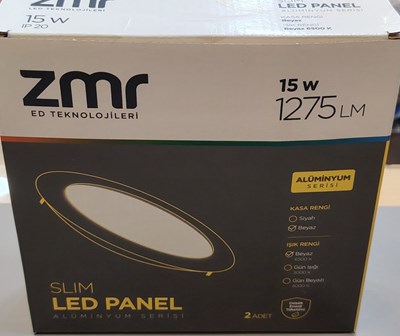 ZMR 15W LED Panel (10 Adet)