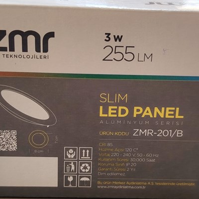 ZMR 3 W PANEL (10 Adet)